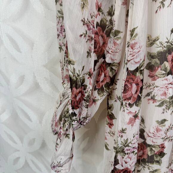 VICI x FATE Exclusive Countryside Floral Tiered Maxi Dress with Slip Size L NWT - Picture 12 of 13